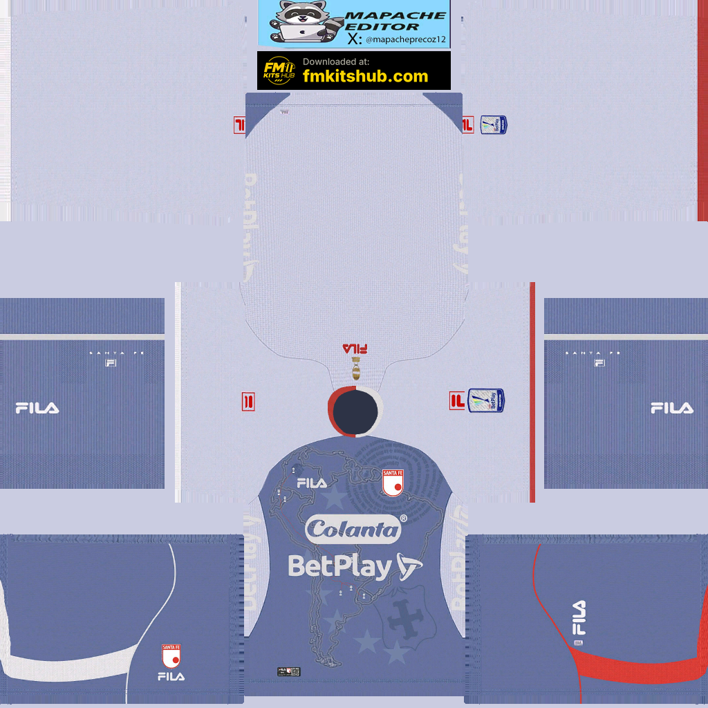 Independiente Santa Fe Third 3D kit