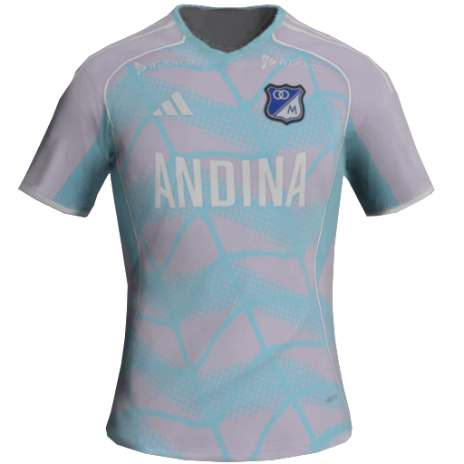 Millonarios Away 2D kit