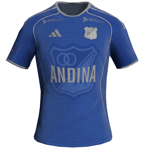 Millonarios Home 2D kit