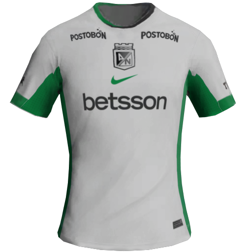 Atlético Nacional Away 2D kit
