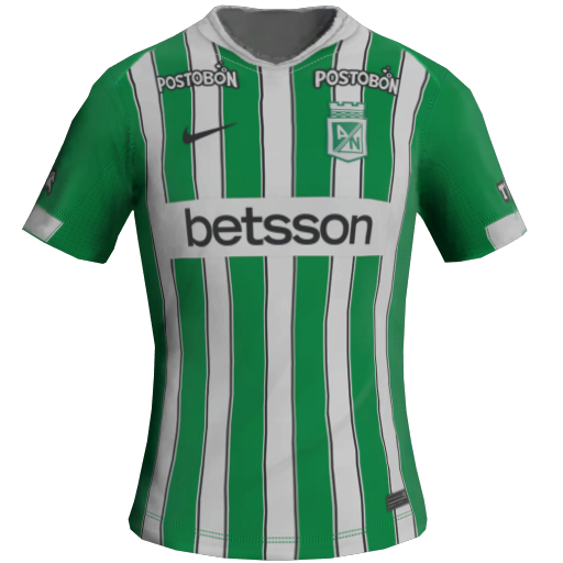 Atlético Nacional Home 2D kit