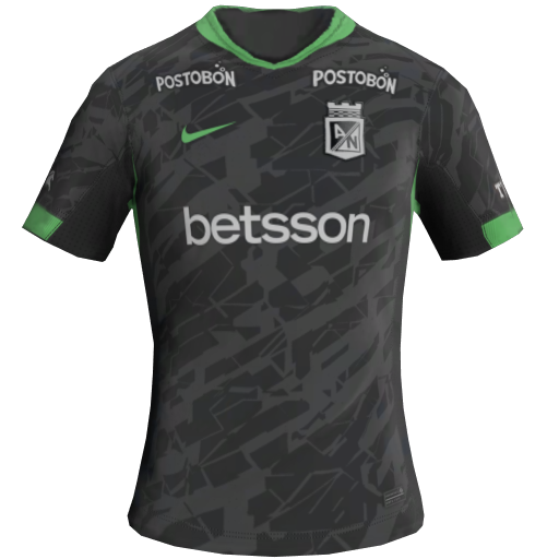 Atlético Nacional Third 2D kit