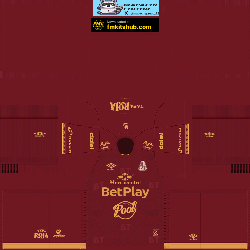 Deportes Tolima Home 3D kit