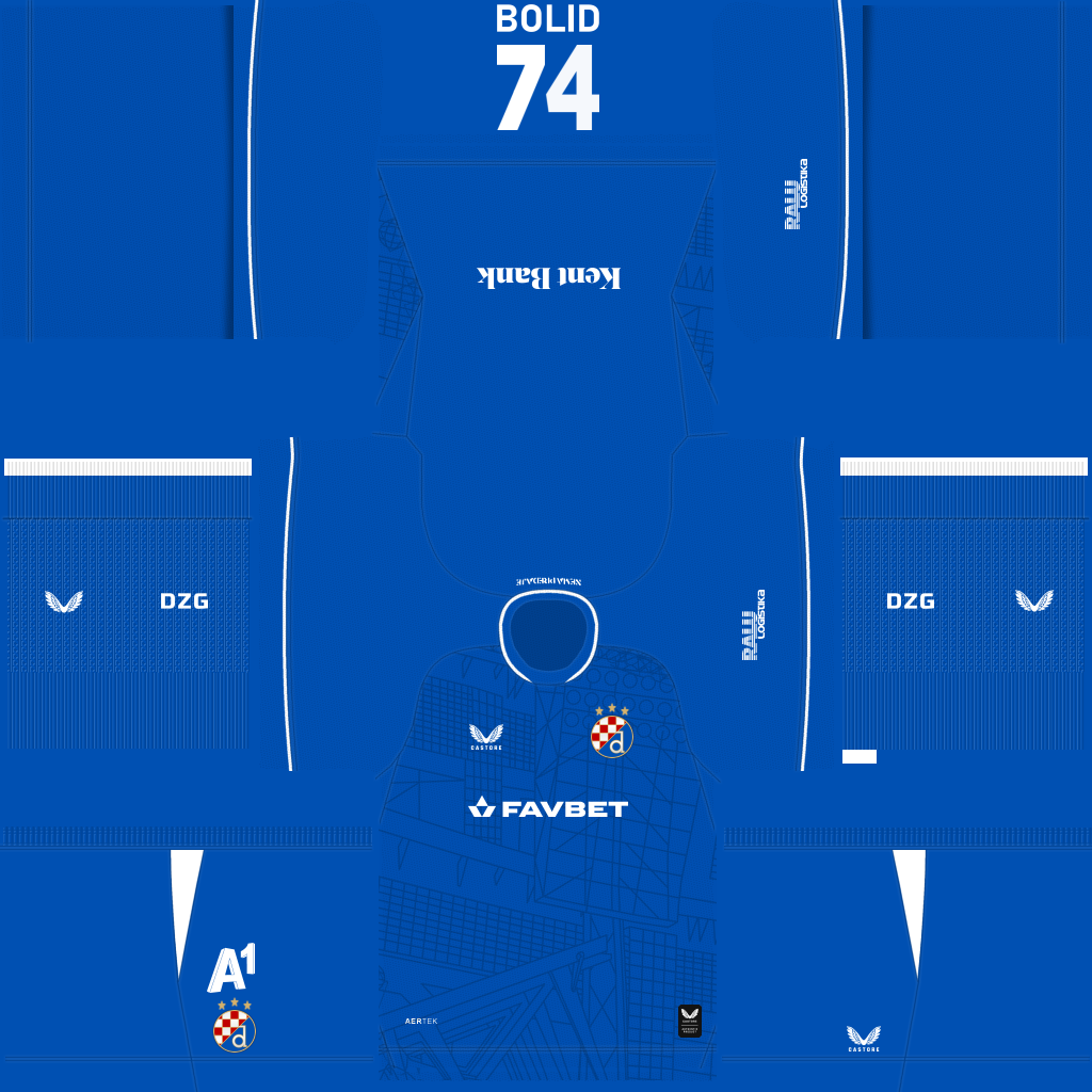 Dinamo Zagreb Home 3D kit