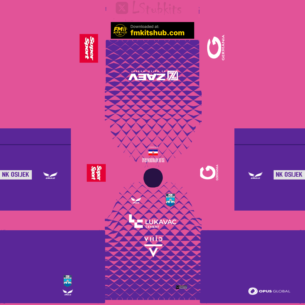 Osijek Away GK kit