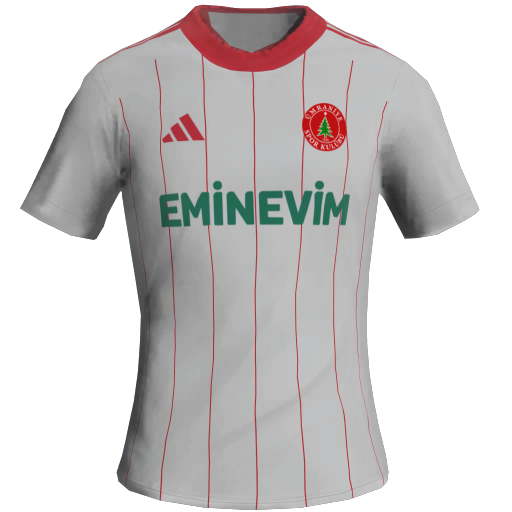 Equipación Visitante 2D del Ümraniyespor