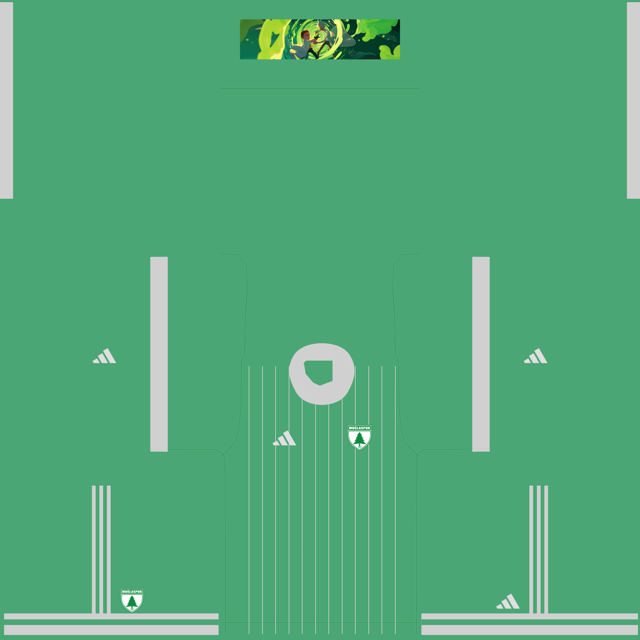 Equipación Visitante 3D del Muglaspor