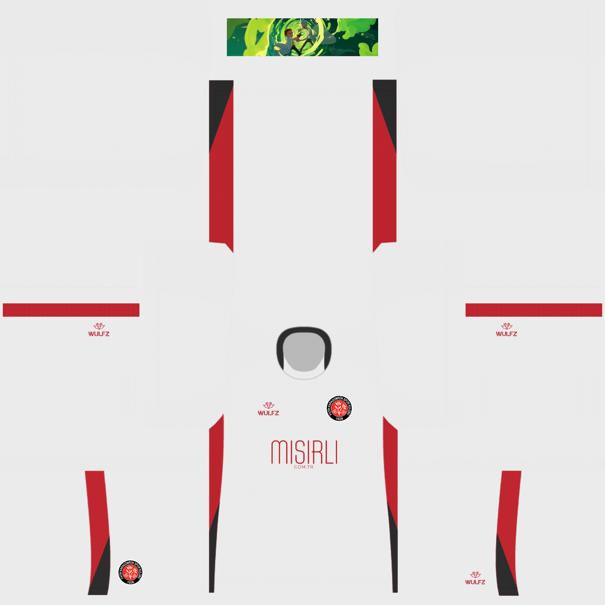 Fatih Karagümrük Away 3D kit