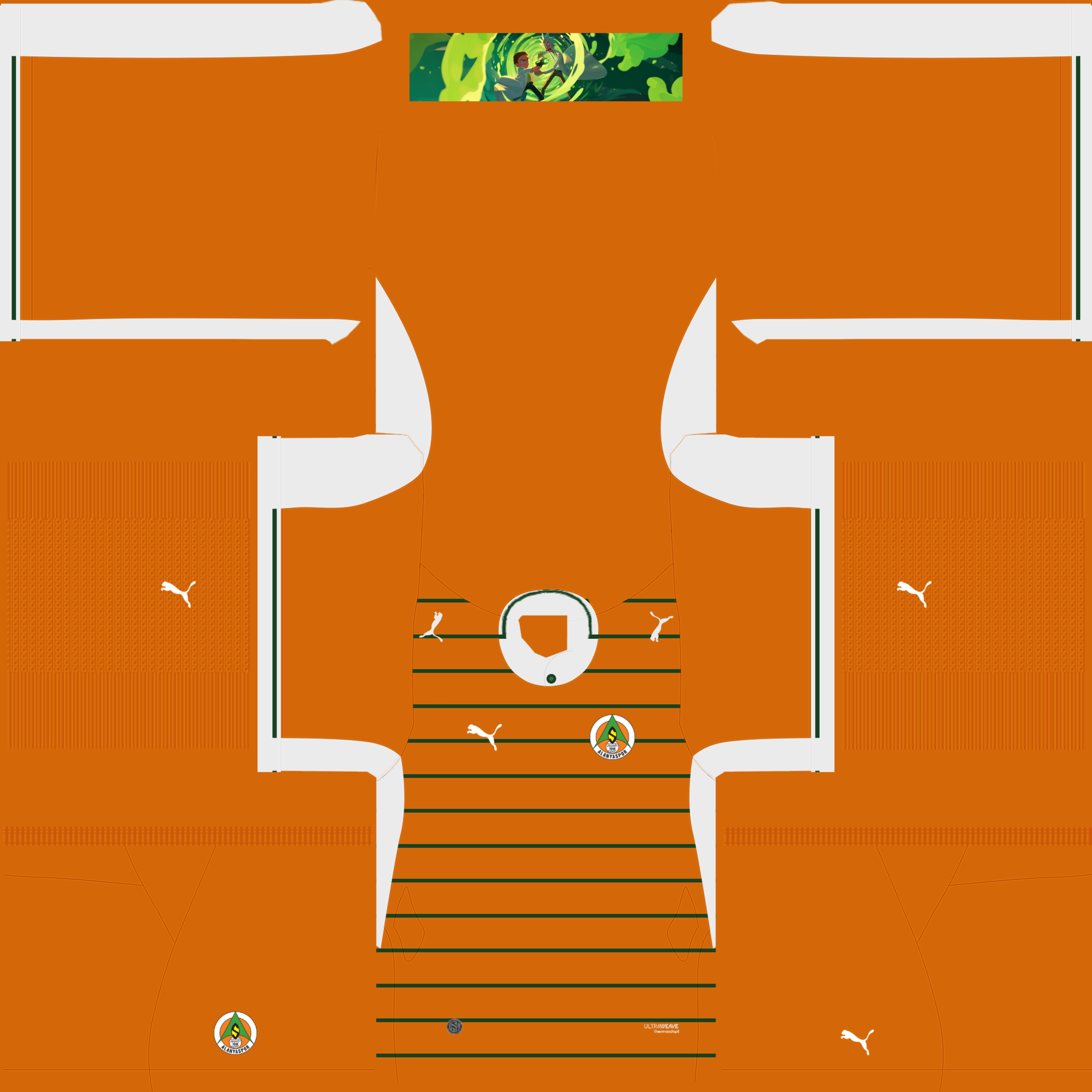 Equipación Local 3D del Alanyaspor