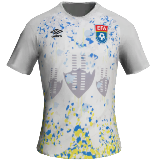 Eswatini Away 2D kit