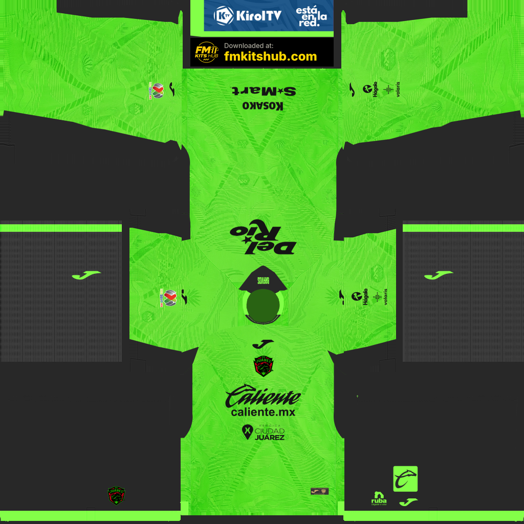 FC Juárez Home 3D kit