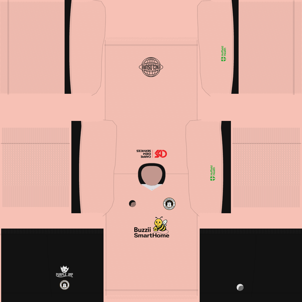 Uniforme Reserva Goleiro do FC Edinburgh