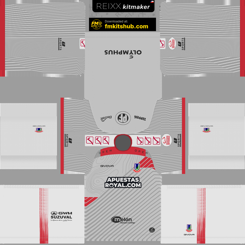 Unión La Calera Away 3D kit