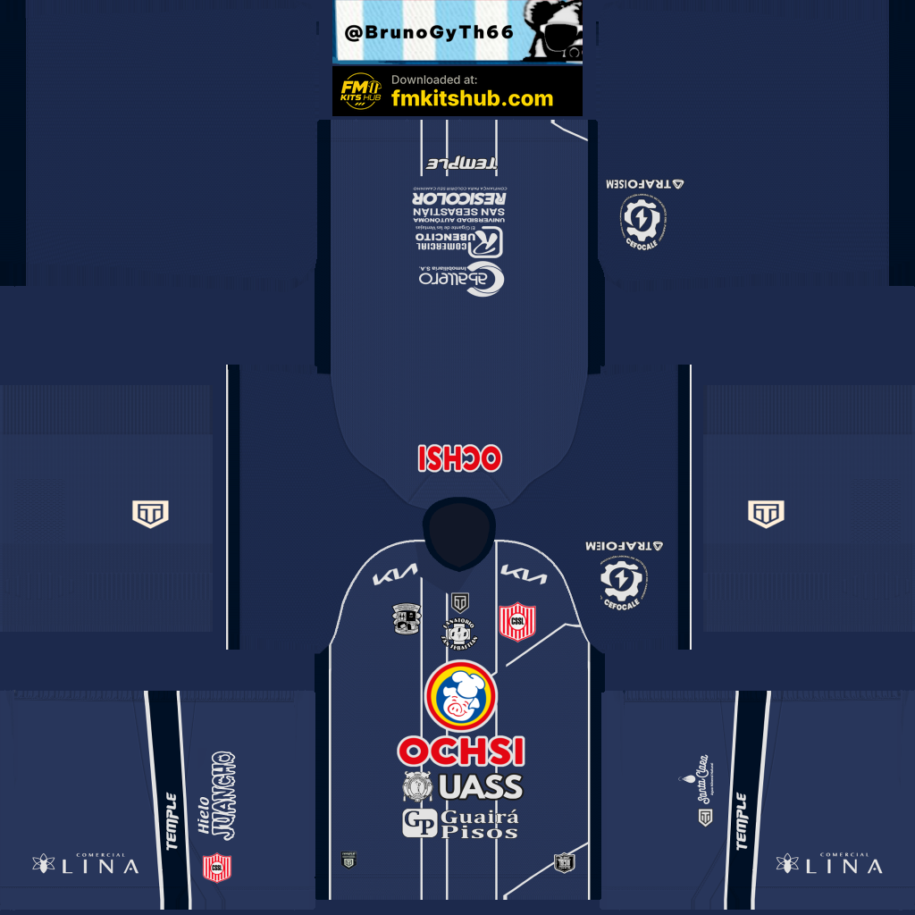 San Lorenzo (PAR) Away 3D kit