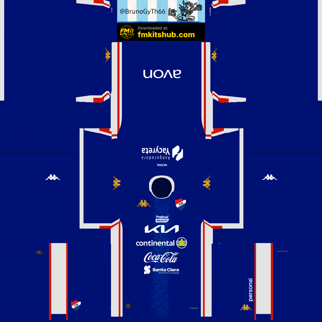 Nacional (PAR) Away 3D kit