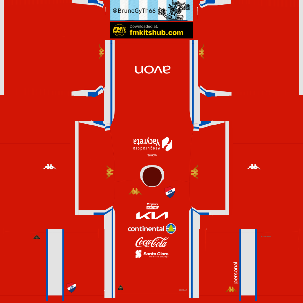 Nacional (PAR) Third 3D kit