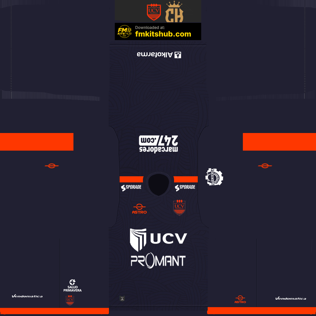 Universidad César Vallejo Away 3D kit