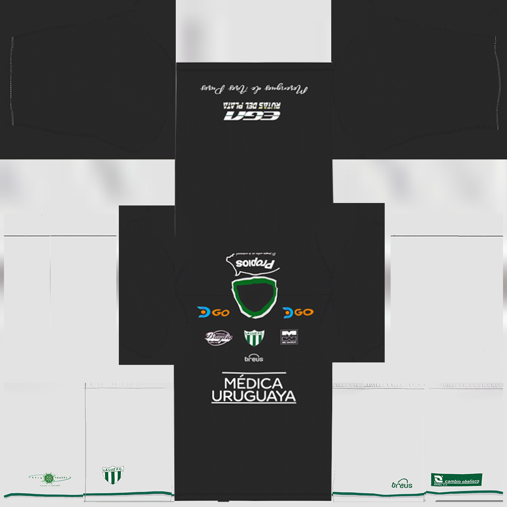 Uniforme Reserva 3D do La Luz