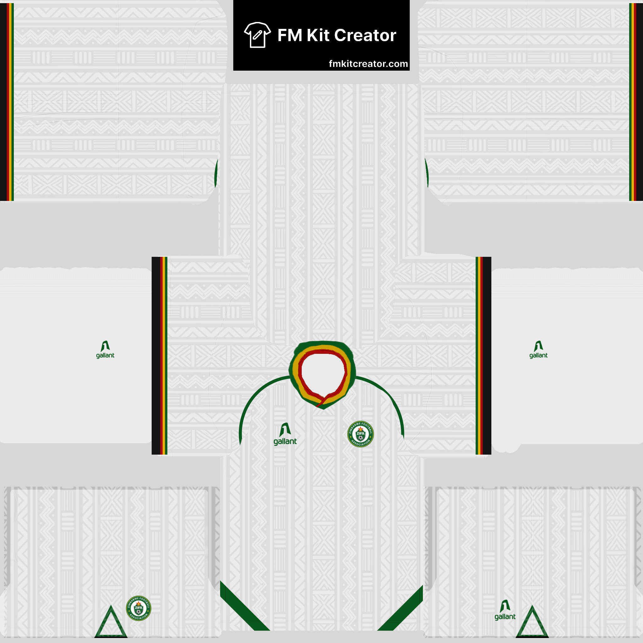 Zimbabwe Third 3D kit