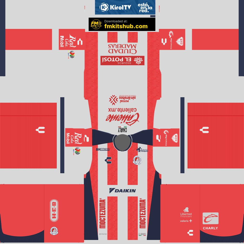 Divisa Casa 3D del Atlético San Luis