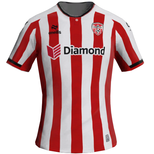 Equipación Local 2D del Derry City