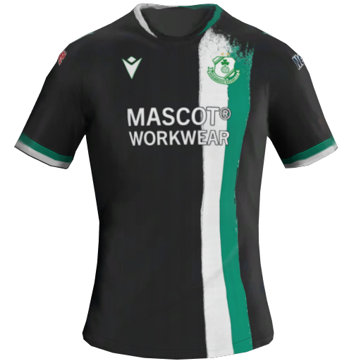 Shamrock Rovers Away 2D kit