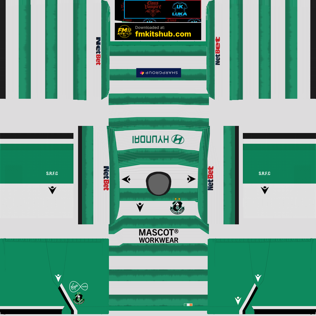 Shamrock Rovers Home 3D kit