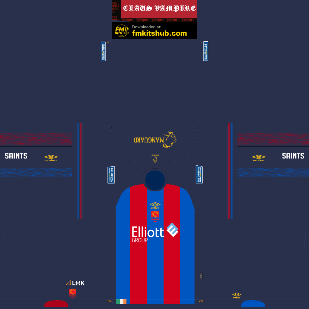 St Patrick's Athletic Away 3D kit