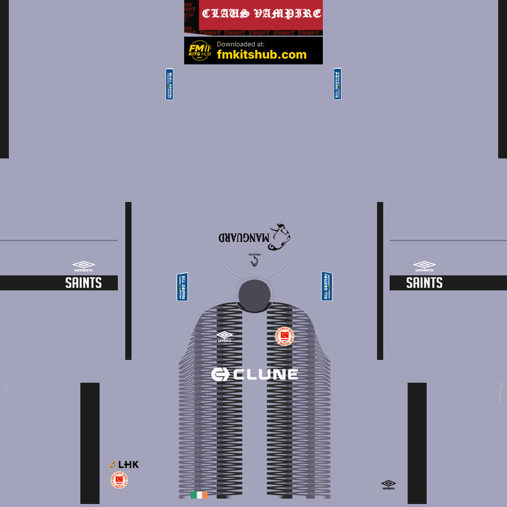 St Patrick's Athletic Home GK kit
