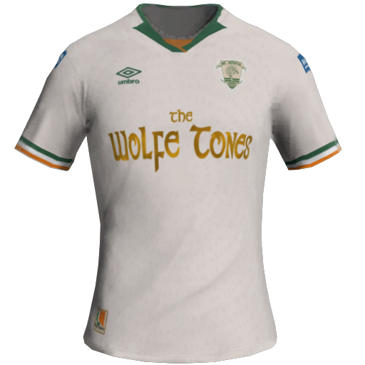 St Patrick's Athletic Third 2D kit