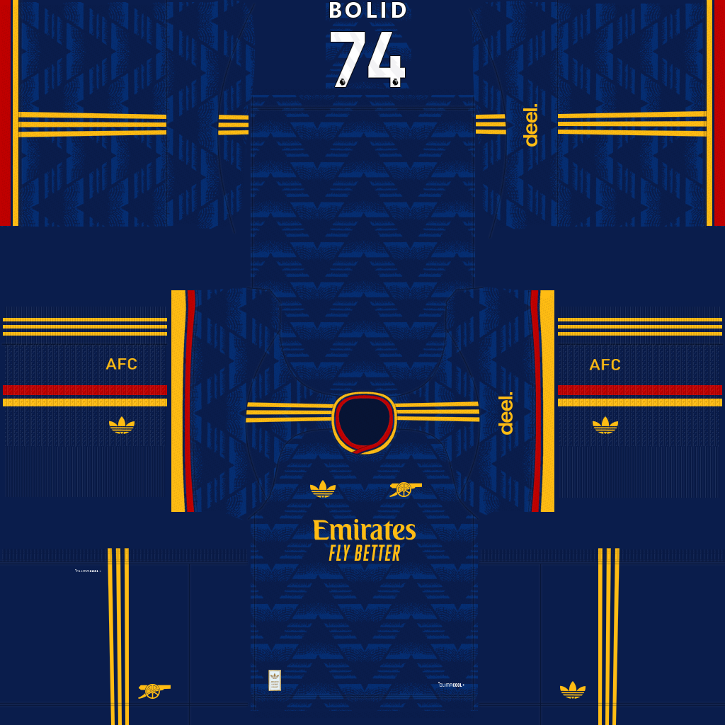 Maillot Extérieur 3D Arsenal