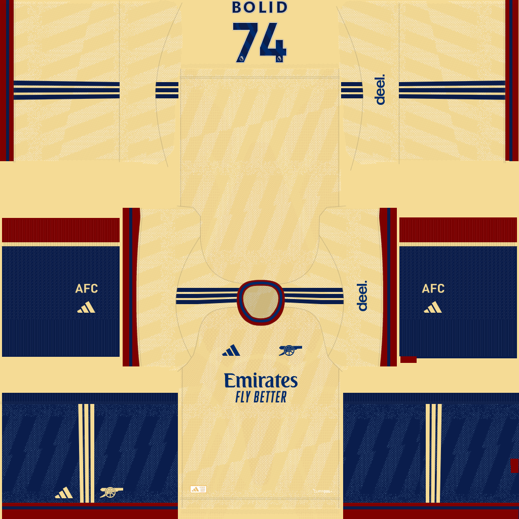 Maillot Troisième 3D Arsenal