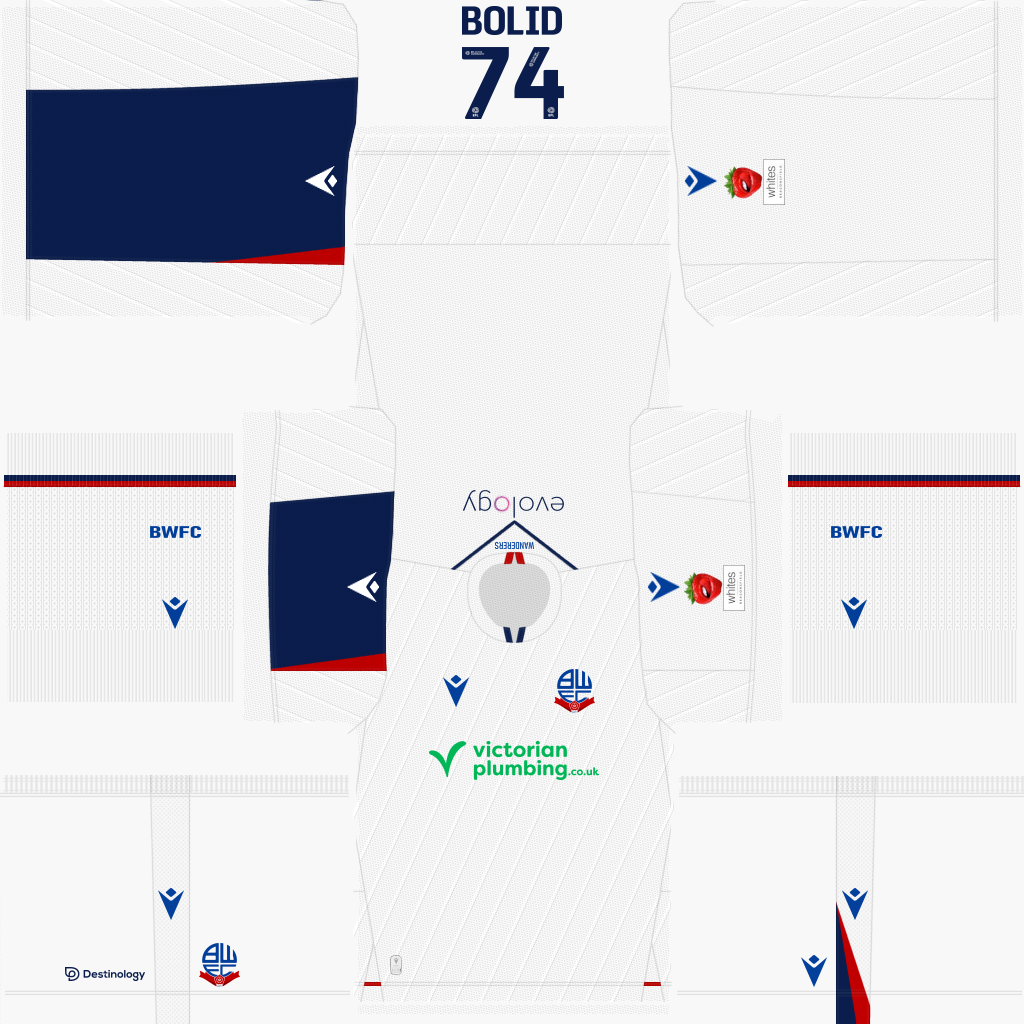Uniforme Principal 3D do Bolton