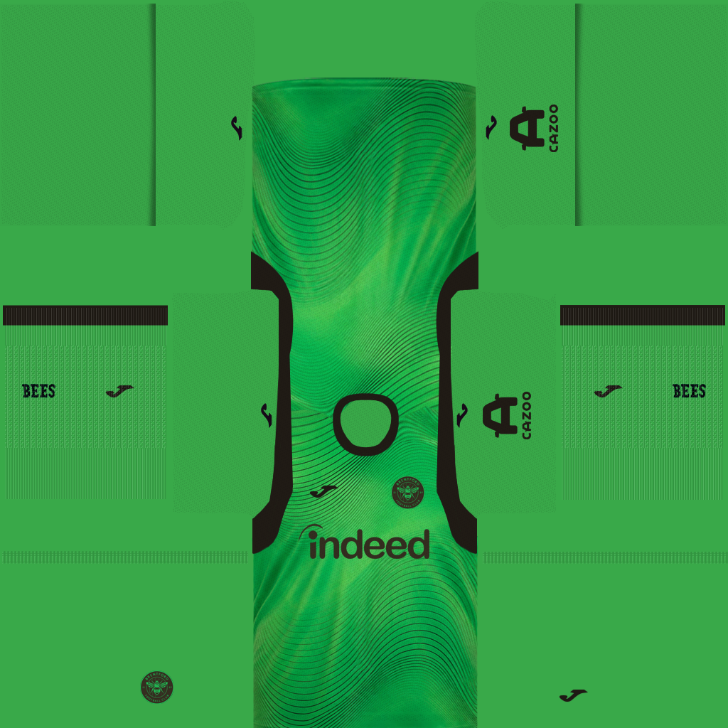 Brentford Away GK kit
