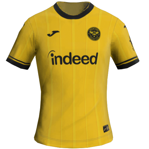 Brentford Third 2D kit
