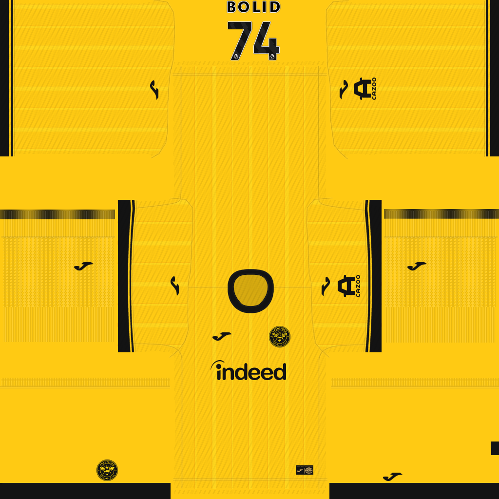 Brentford Third 3D kit