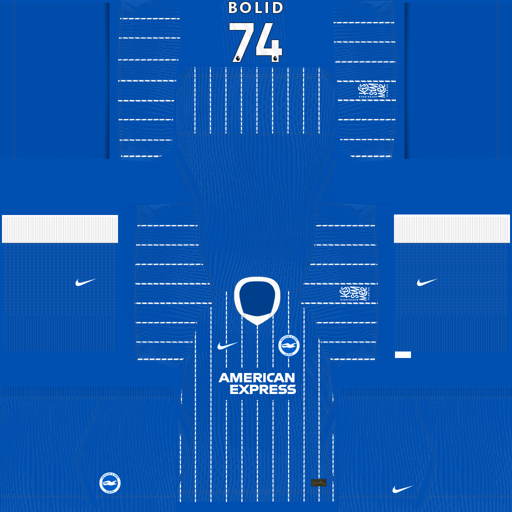 Maillot Domicile 3D Brighton