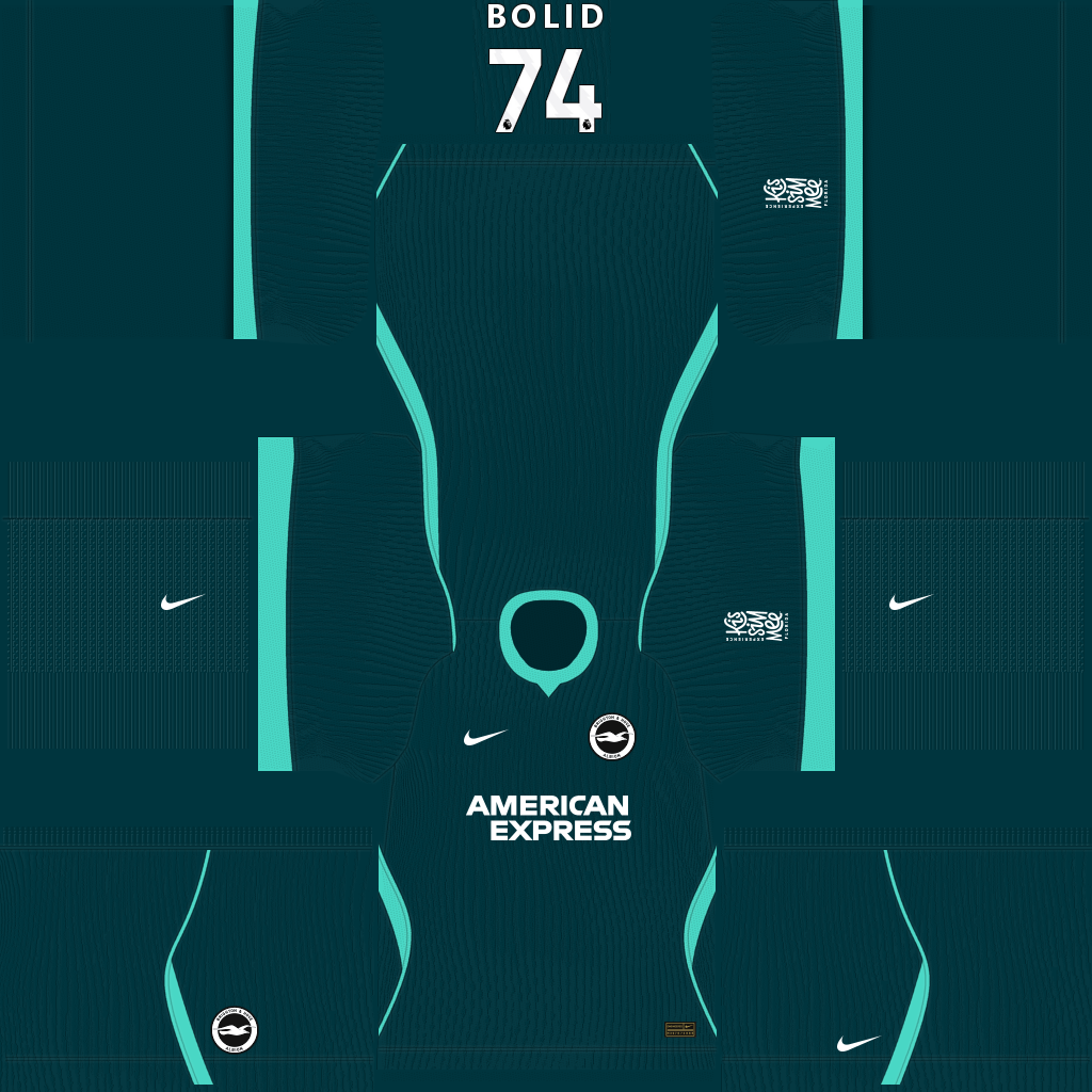Maillot Troisième 3D Brighton