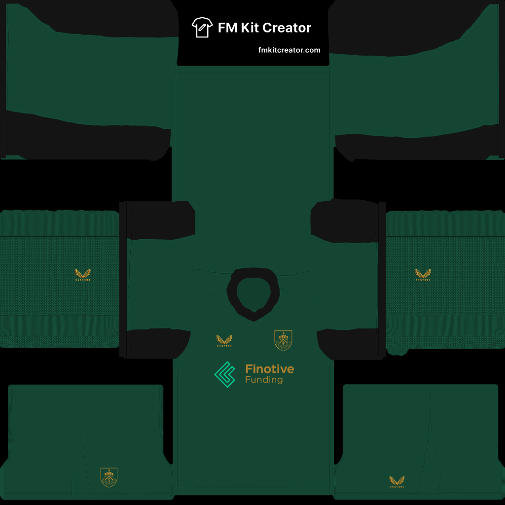 Equipación Visitante Portero del Burnley