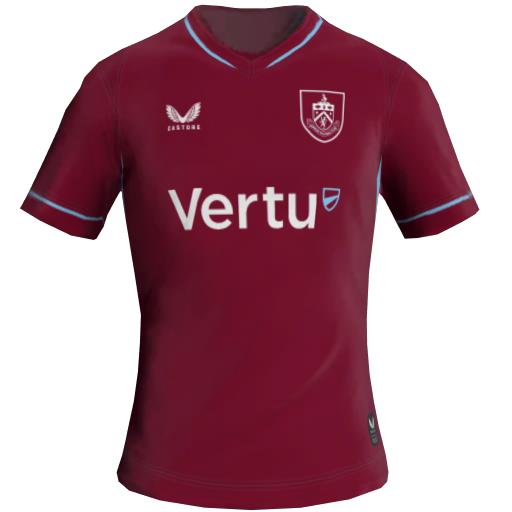 Equipación Local 2D del Burnley