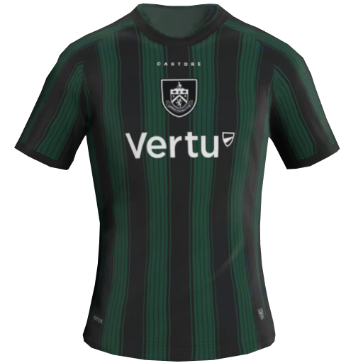 Equipación Tercera 2D del Burnley
