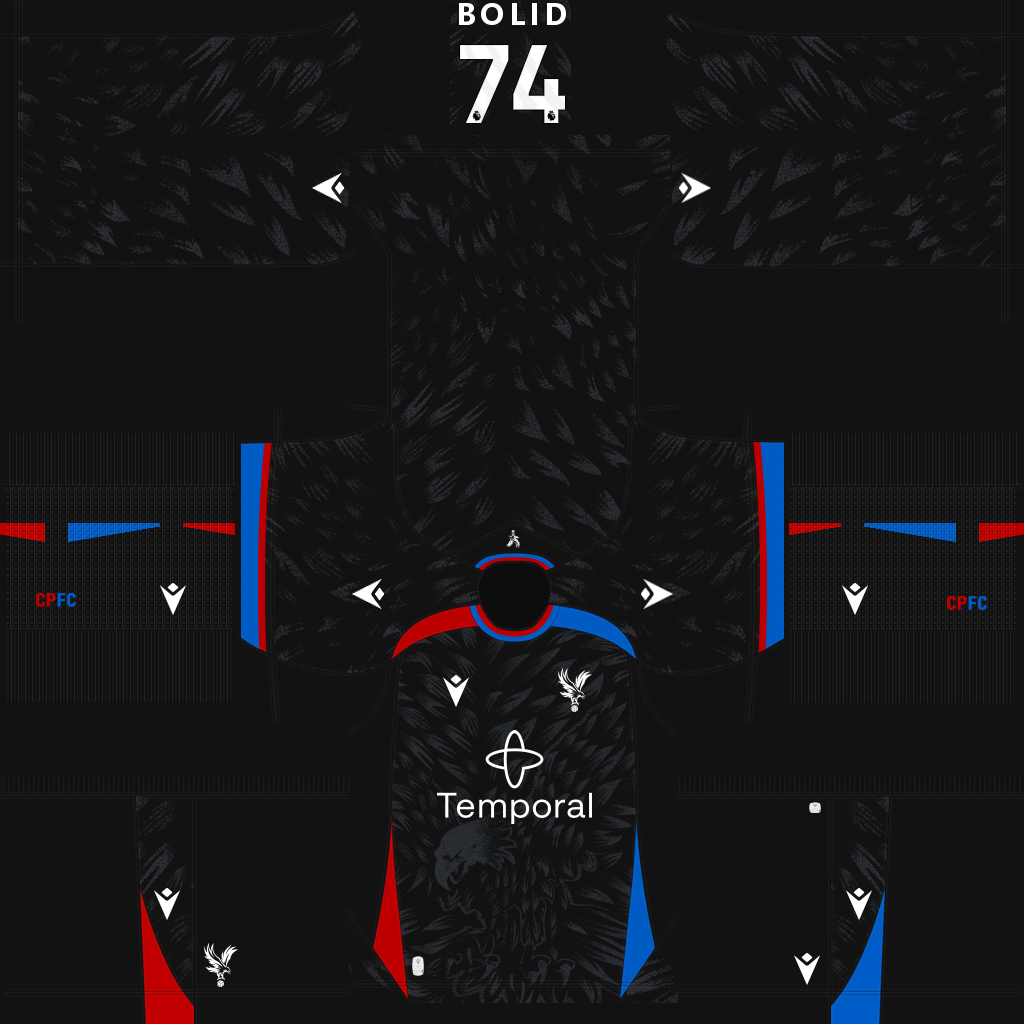 Maillot Extérieur 3D Crystal Palace