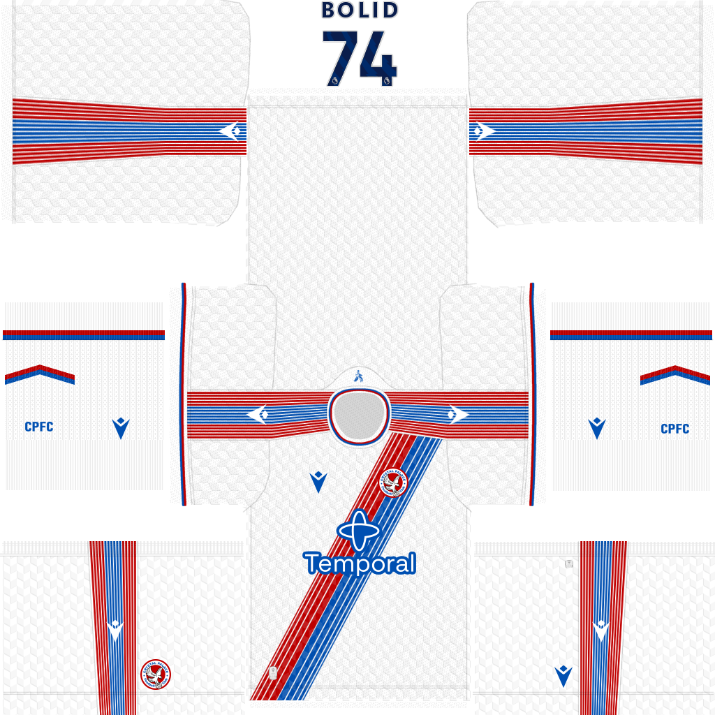 Maillot Domicile 3D Crystal Palace