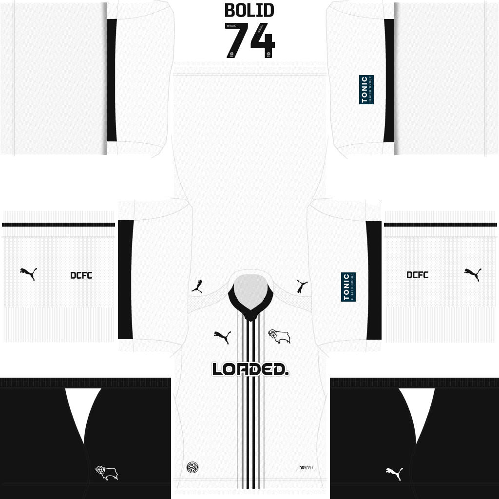 Derby County Home 3D kit