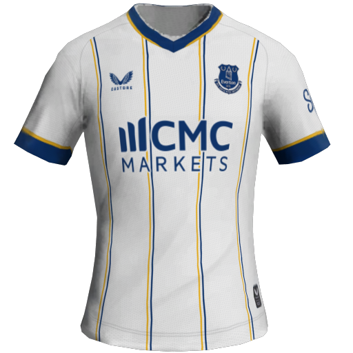 Everton Deplasman 2D forması