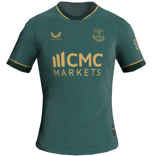 Everton Üçüncü 2D forması