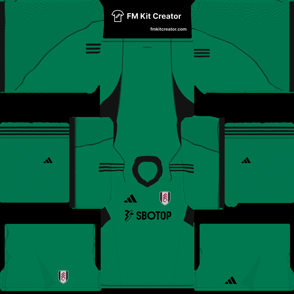Fulham Away GK kit