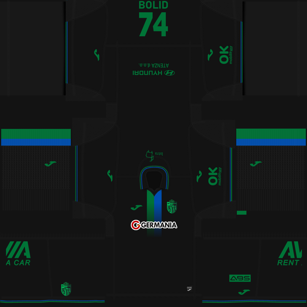 Istra 1961 Away 3D kit