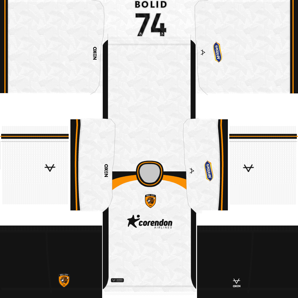 Hull City Deplasman 3D forması