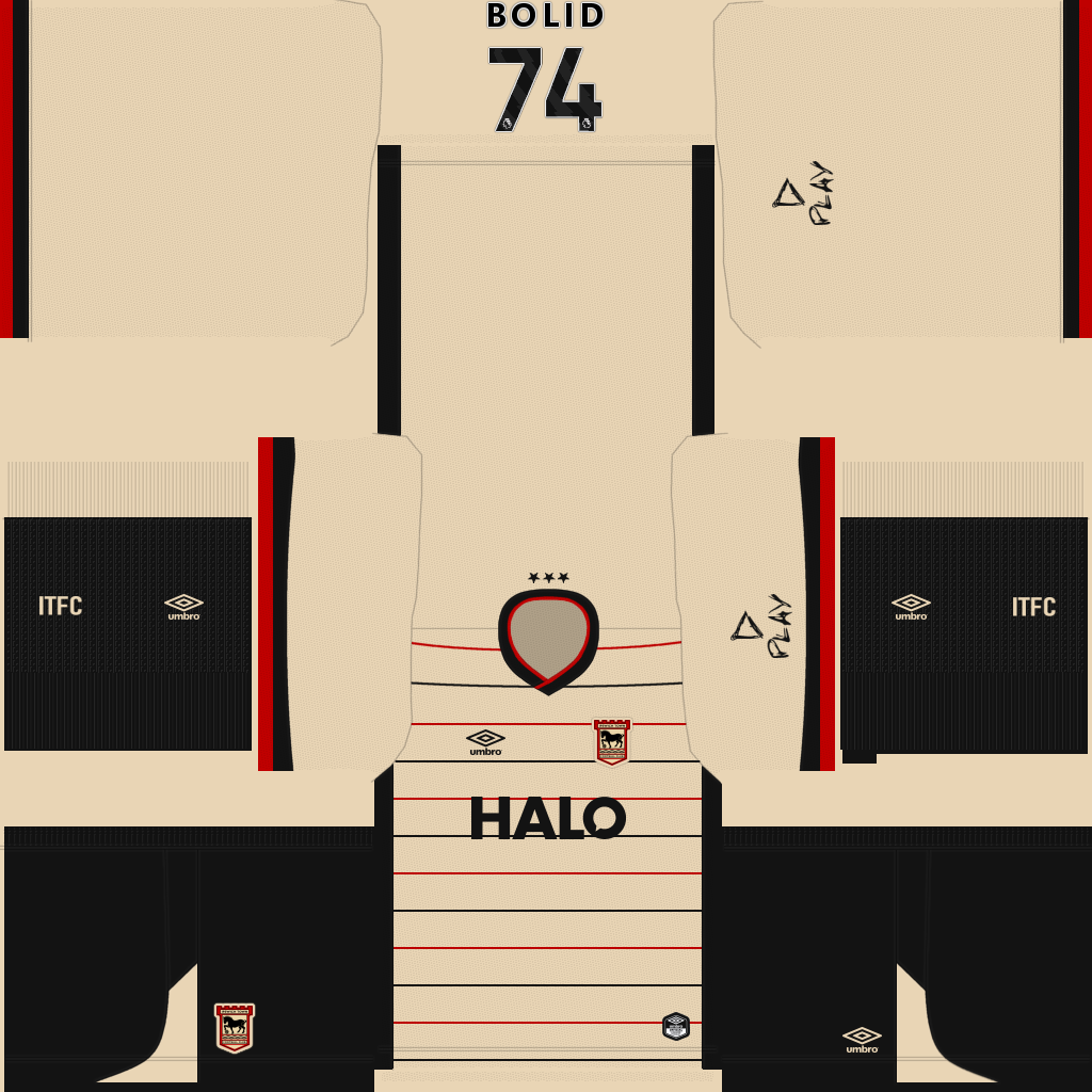 Maillot Extérieur 3D Ipswich Town